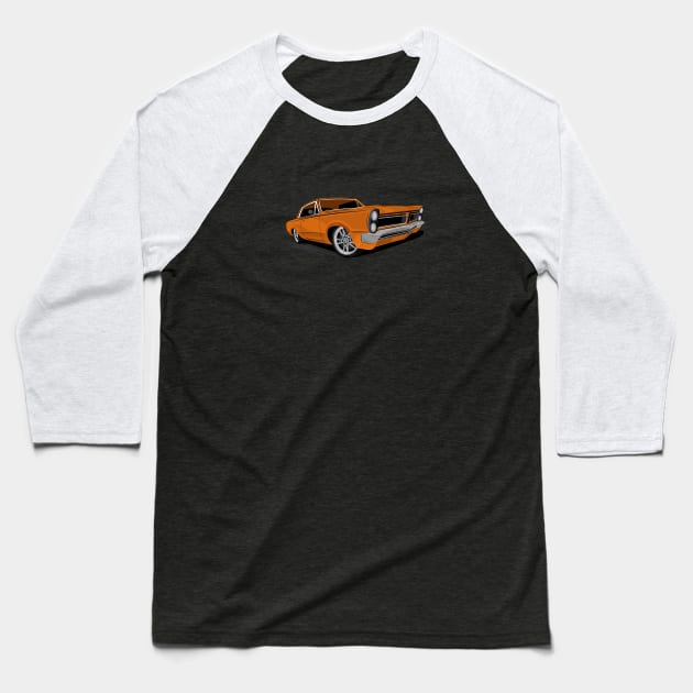 Classic Car Baseball T-Shirt by TambuStore